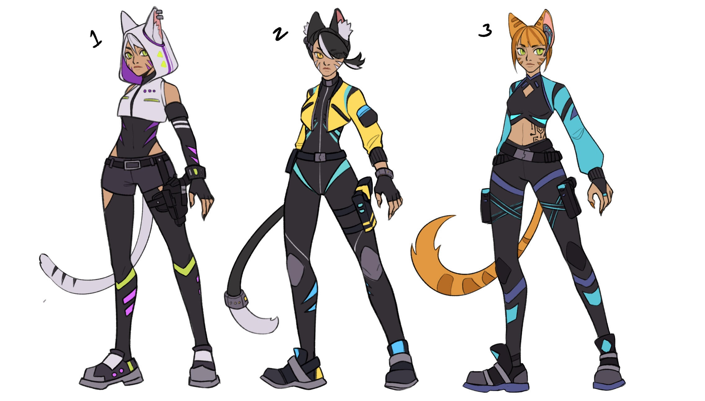 Character Variations for Aruine (2024)