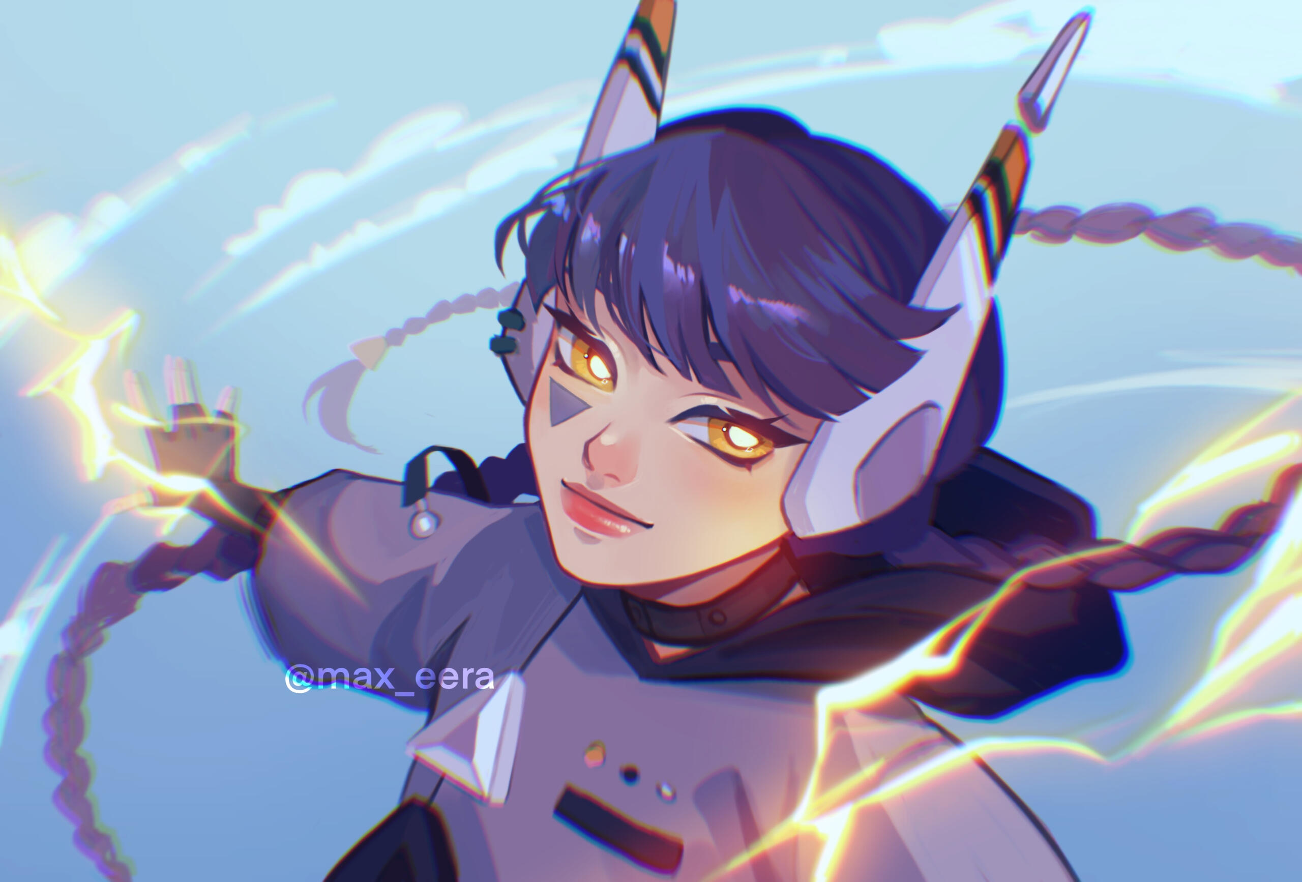 "Yu-mi" Original Character Illustration